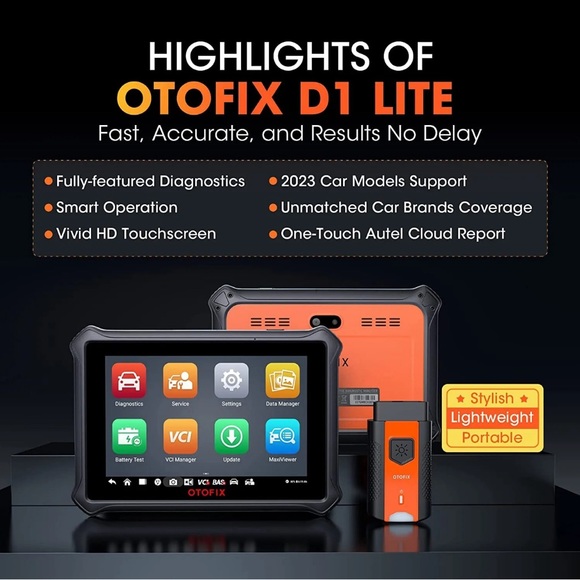 OTOFIX D1 Lite Car Bidirectional Scanner Auto Full System Diagnostic Tool - Picture 9 of 14